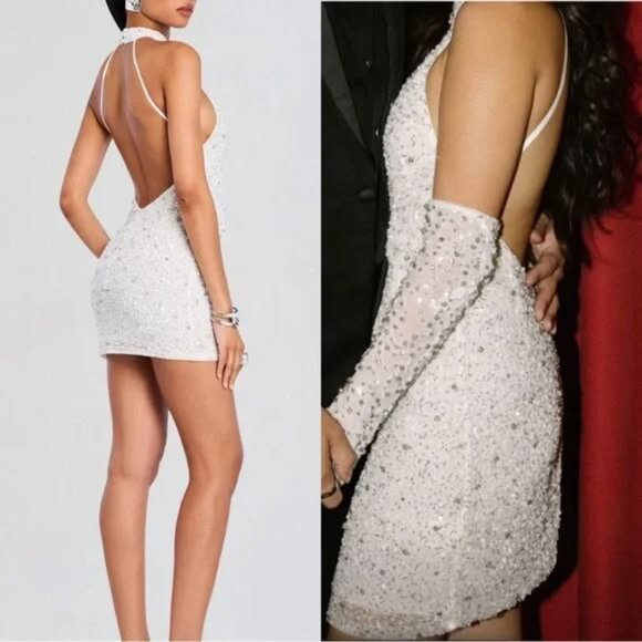 Retrofete White Mini Dress - Picture 2 of 11